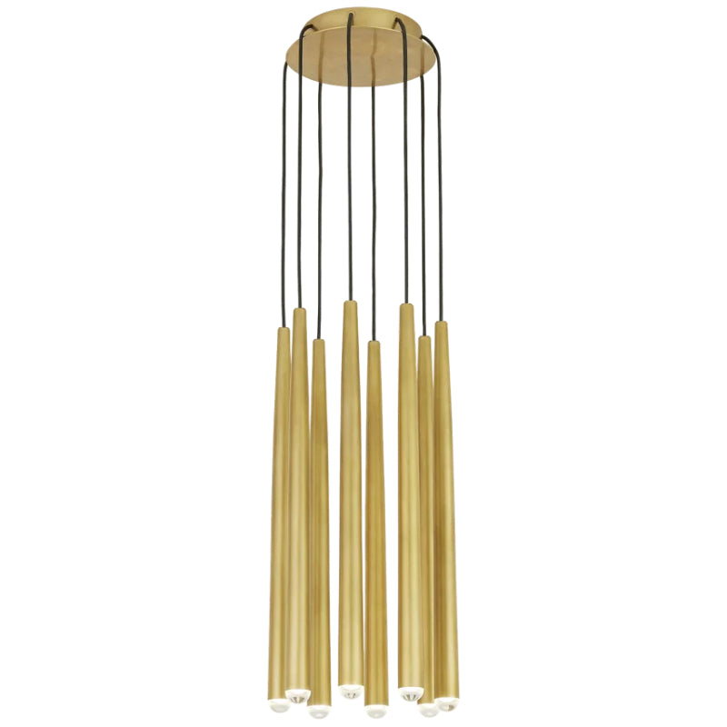 Visual Comfort 700TRSPPYL8 Pylon 8-lt 9" LED Chandelier