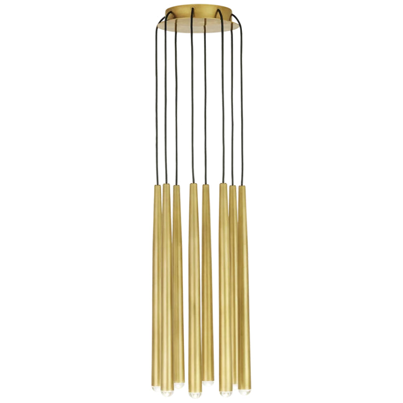 Visual Comfort 700TRSPPYL8 Pylon 8-lt 9" LED Chandelier