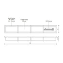 Kuzco 701314-LED Watford 35" Wide LED Bath Vanity