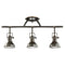 Kichler 7050 Hatteras Bay Fixed Rail 3-lt Semi Flush Mount