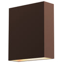 Sonneman 7107 Flat Box 2-lt 7" Tall Indoor/Outdoor LED Wall Sconce