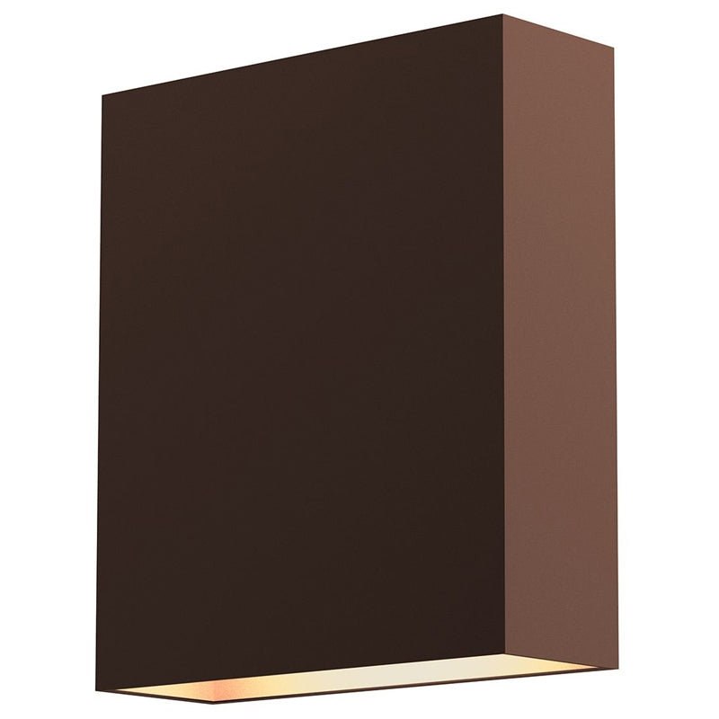 Sonneman 7107 Flat Box 2-lt 7" Tall Indoor/Outdoor LED Wall Sconce
