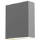 Sonneman 7107 Flat Box 2-lt 7" Tall Indoor/Outdoor LED Wall Sconce
