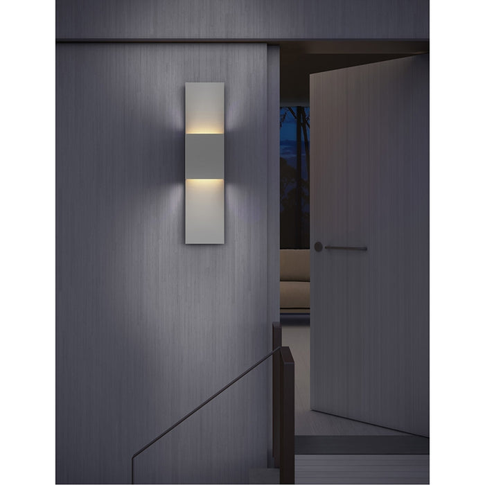 Sonneman 7108 Flat Box 2-lt 25" Tall Indoor/Outdoor LED Panel Sconce