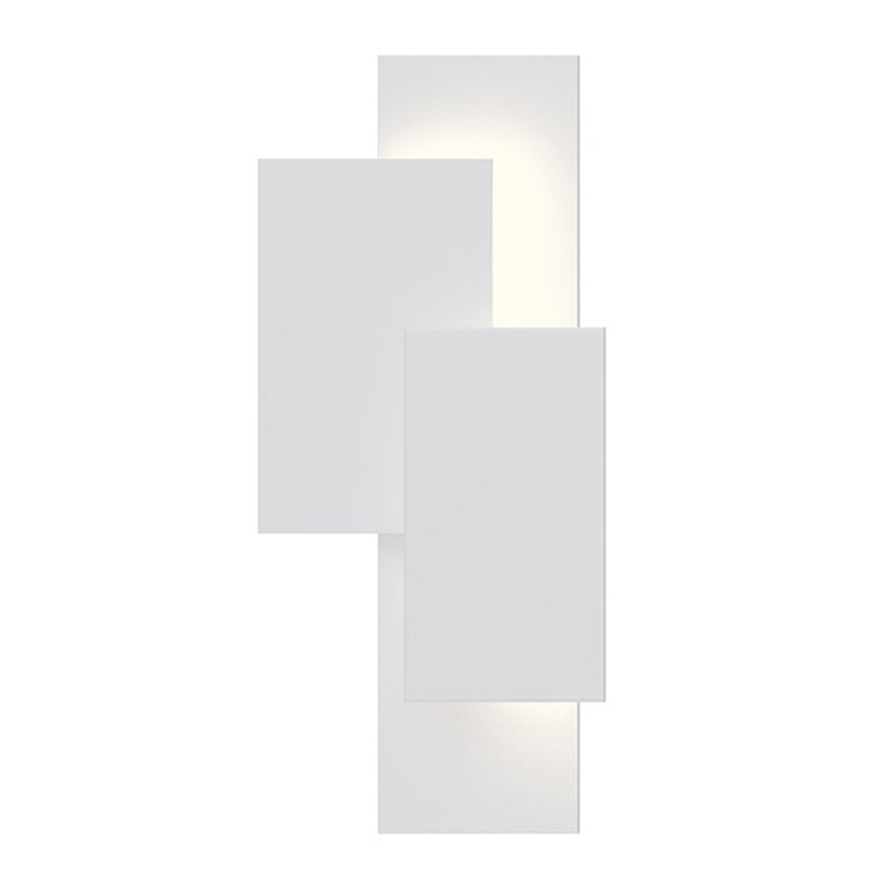 Sonneman 7110 Offset Panels 21" Tall Indoor/Outdoor LED Wall Sconce