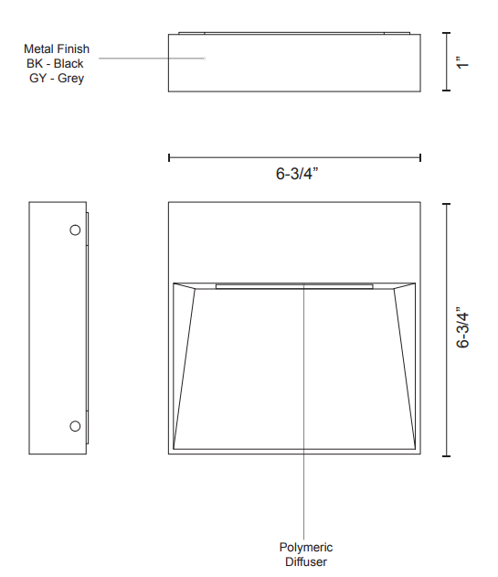 Kuzco EW71309 Casa 7" LED Outdoor Step Light