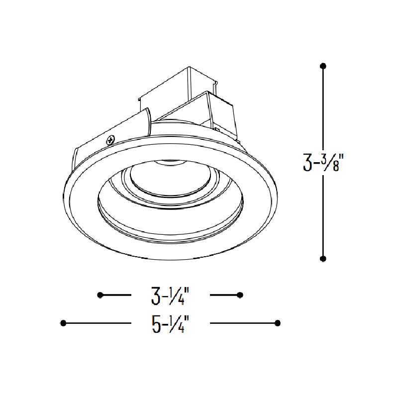 Nora NLCBC-469 4" Cobalt Retrofit Adjustable Reflector