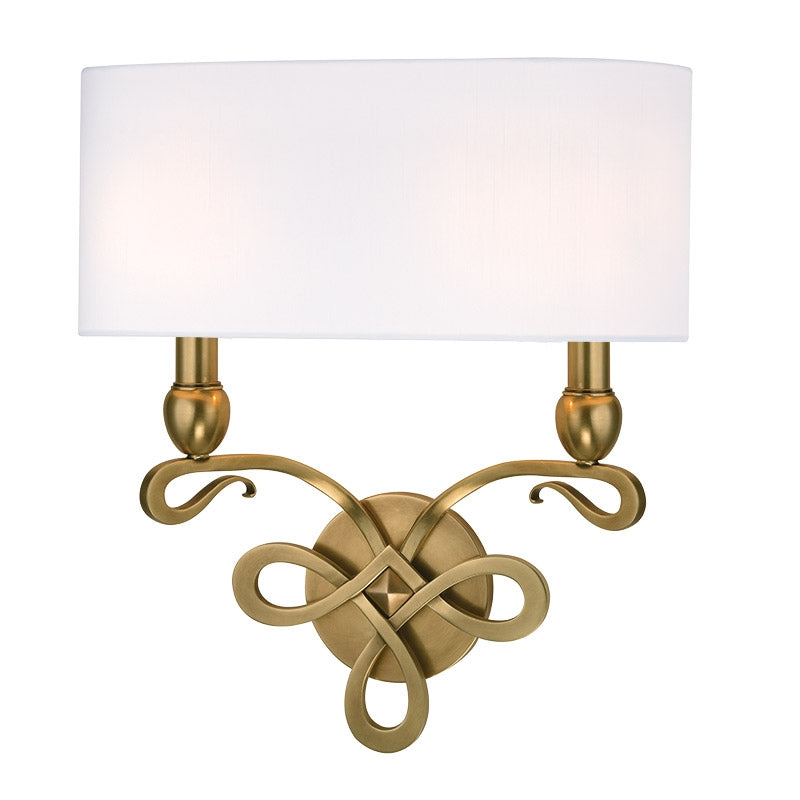 Hudson Valley 7212 Pawling 2-lt Wall Sconce