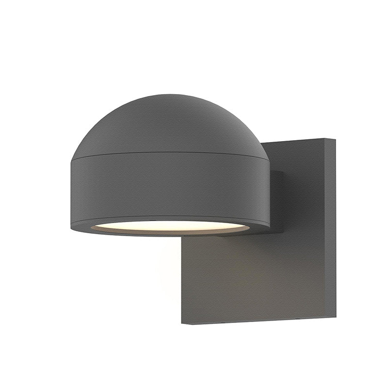 Sonneman 7300 Reals 5" Indoor/Outdoor Downlight LED Wall Sconce - Dome Cap / Plate Lens