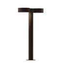 Sonneman 7307 Reals 2-lt 22" Tall LED Double Bollard - Plate Cap / Lens