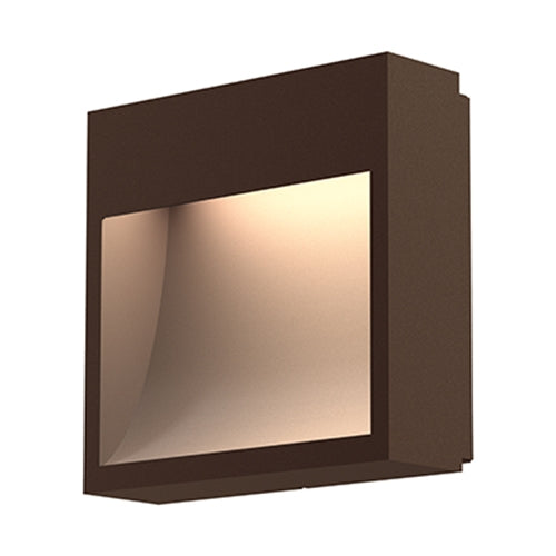 Sonneman 7360 Square Curve Indoor/Outdoor LED Wall Sconce