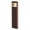 Sonneman 7363 Square Curve 28" Tall Outdoor LED Bollard