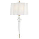Hudson Valley 7611 Tipton Pleated 2-lt Wall Sconce