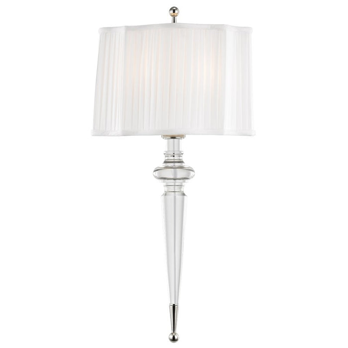 Hudson Valley 7611 Tipton Pleated 2-lt Wall Sconce