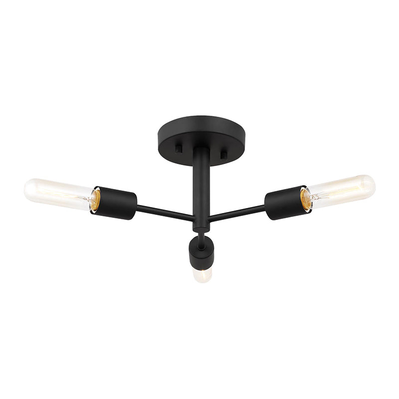 Visual Comfort 7700503 Axis 3-lt 24" Semi-Flush Mount