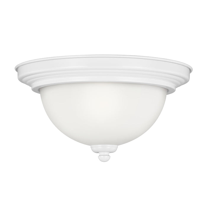 Sea Gull 77064 Geary 2-lt 13" Flush Mount