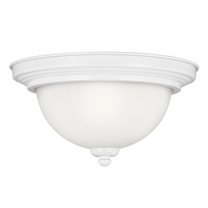 Sea Gull 77065 Geary 3-lt 15" Flush Mount