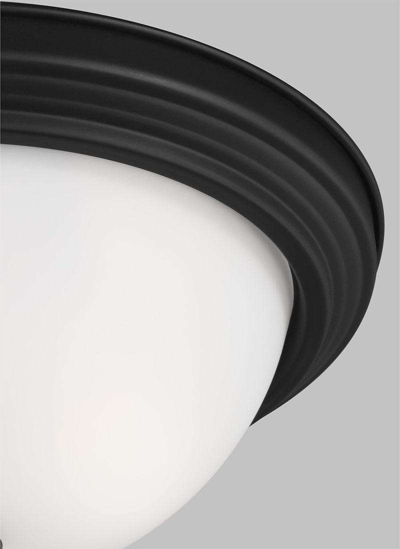 Sea Gull 77064 Geary 2-lt 13" Flush Mount