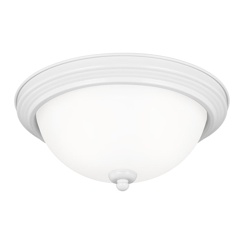Sea Gull 77064 Geary 2-lt 13" Flush Mount