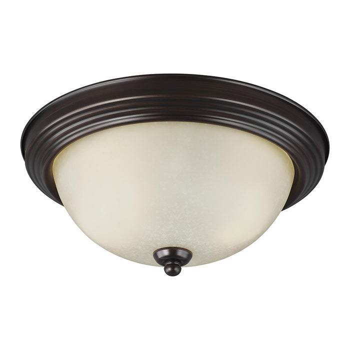 Sea Gull 77064 Geary 2-lt 13" Flush Mount