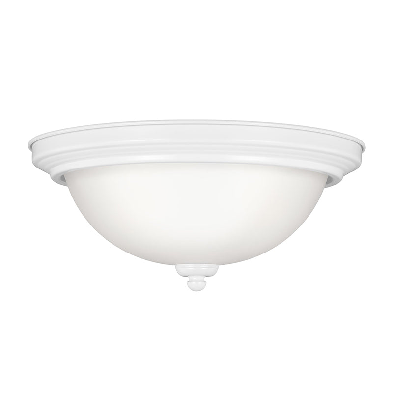 Generation 77064EN3 Geary 2-lt 13" LED Flush Mount