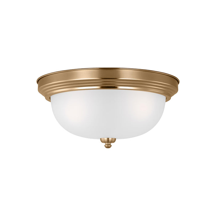 Sea Gull 77065 Geary 3-lt 15" Flush Mount