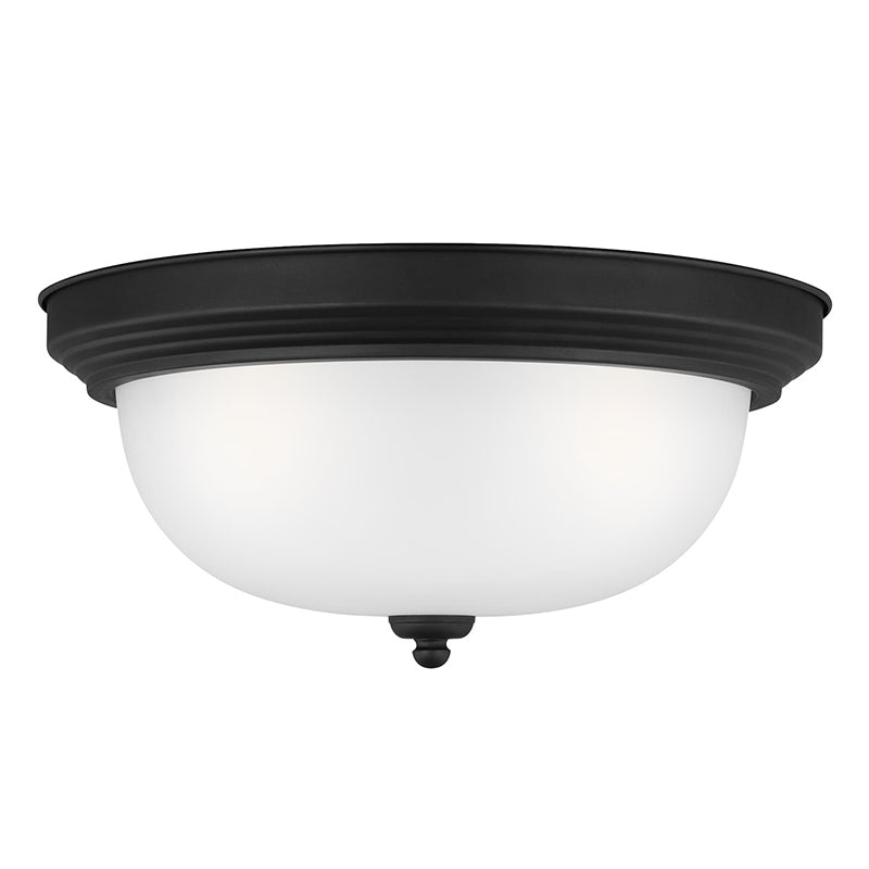 Generation 77065EN3 Geary 3-lt 15" LED Flush Mount
