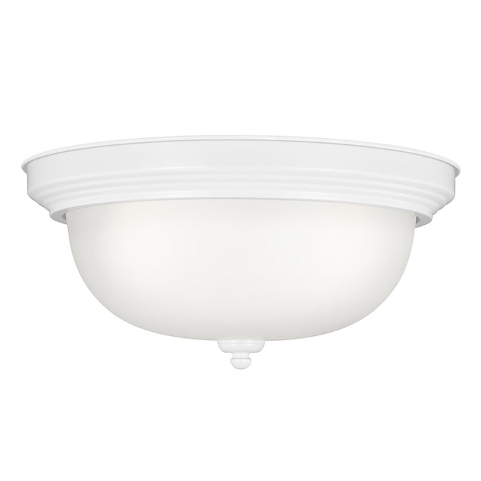 Sea Gull 77065EN3 Geary 3-lt 15" LED Flush Mount