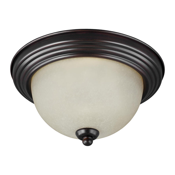 Sea Gull 77065EN3 Geary 3-lt 15" LED Flush Mount