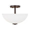 Sea Gull 77160EN3 Oslo 2-lt 14" LED Convertible Pendant