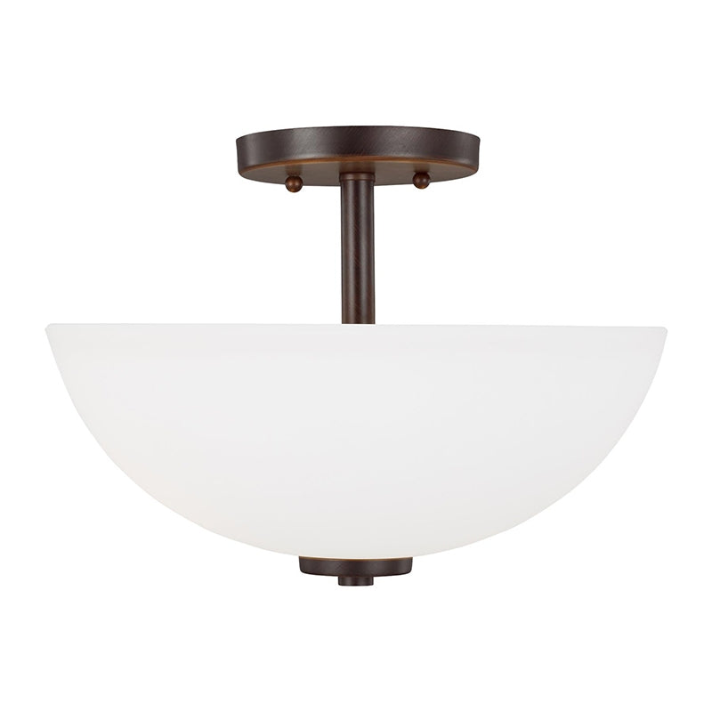 Sea Gull 77160EN3 Oslo 2-lt 14" LED Convertible Pendant