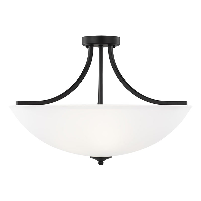 Sea Gull 7716504EN3 Geary 4-lt 25" LED Semi-Flush Mount