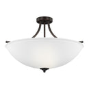 Sea Gull 7716504EN3 Geary 4-lt 25" LED Semi-Flush Mount