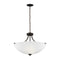 Sea Gull 7716504EN3 Geary 4-lt 25" LED Semi-Flush Mount