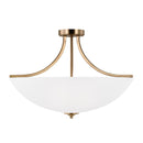 Sea Gull 7716504EN3 Geary 4-lt 25" LED Semi-Flush Mount