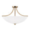Sea Gull 7716504EN3 Geary 4-lt 25" LED Semi-Flush Mount