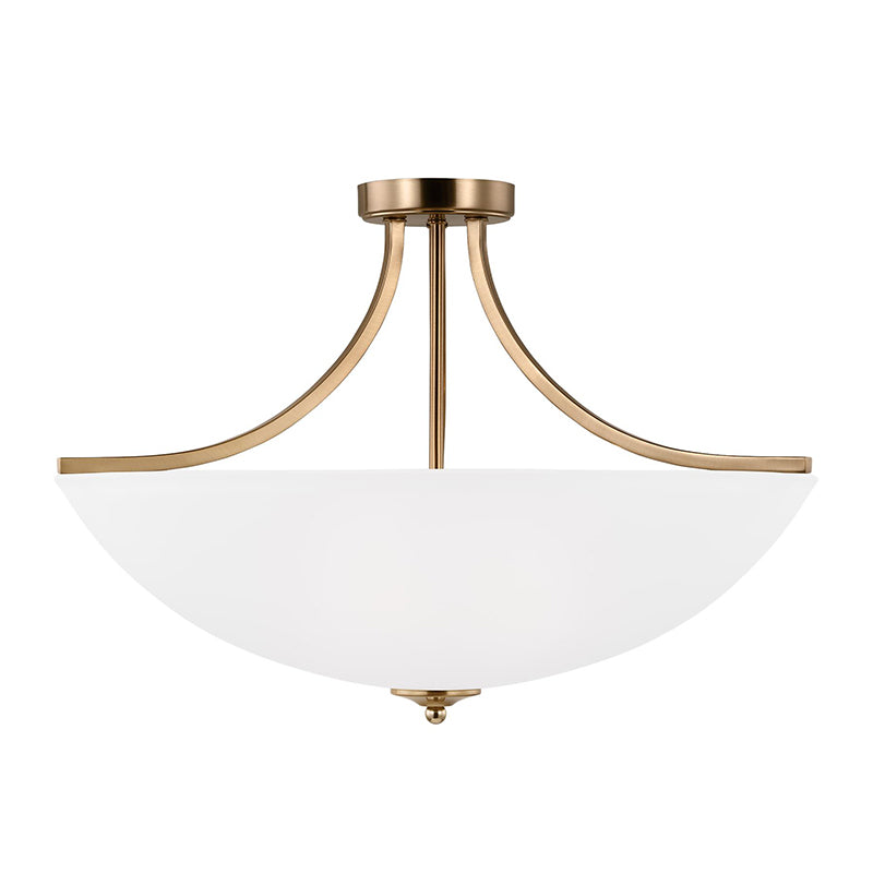 Sea Gull 7716504EN3 Geary 4-lt 25" LED Semi-Flush Mount