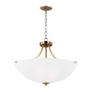 Sea Gull 7716504EN3 Geary 4-lt 25" LED Semi-Flush Mount