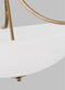 Sea Gull 7716504EN3 Geary 4-lt 25" LED Semi-Flush Mount