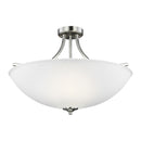 Sea Gull 7716504EN3 Geary 4-lt 25" LED Semi-Flush Mount