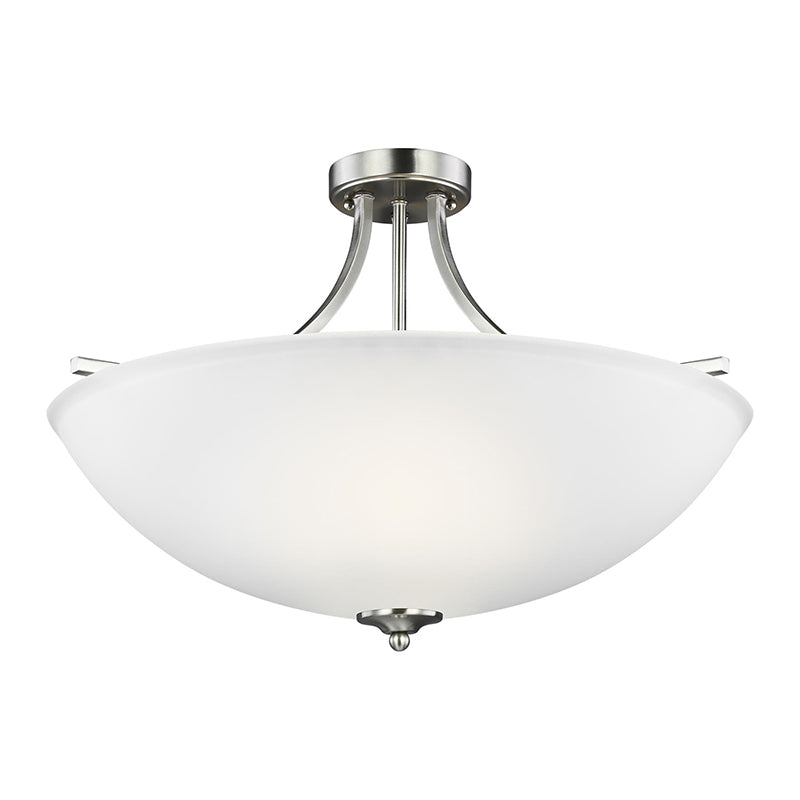 Sea Gull 7716504EN3 Geary 4-lt 25" LED Semi-Flush Mount