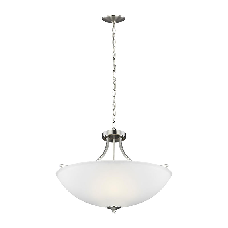 Sea Gull 7716504EN3 Geary 4-lt 25" LED Semi-Flush Mount