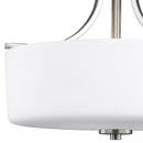 Sea Gull 7728803EN3 Canfield 3-lt LED Semi-Flush Mount