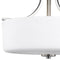 Sea Gull 7728803EN3 Canfield 3-lt LED Semi-Flush Mount