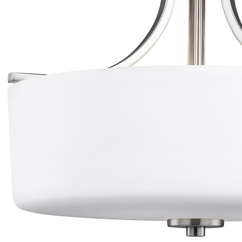 Sea Gull 7728803EN3 Canfield 3-lt LED Semi-Flush Mount