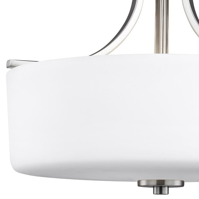 Sea Gull 7728803 Canfield 3-lt Semi-Flush Mount