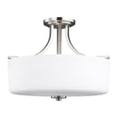 Sea Gull 7728803EN3 Canfield 3-lt LED Semi-Flush Mount