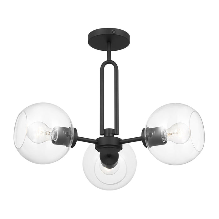 Visual Comfort 7755703 Codyn 3-lt 22" Semi-Flush Mount