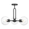 Sea Gull 7755703EN7 Codyn 3-lt 22" LED Semi-Flush Mount