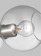Sea Gull 7755703EN7 Codyn 3-lt 22" LED Semi-Flush Mount